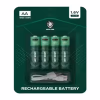 باتری قلمی قابل شارژ گرین لاین مدل GNRGBAA