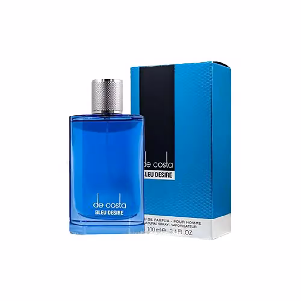 عطر ادکلن مردانه دانهیل دیزایر آبی فراگرنس ورد د کاستا بلو دیزایر