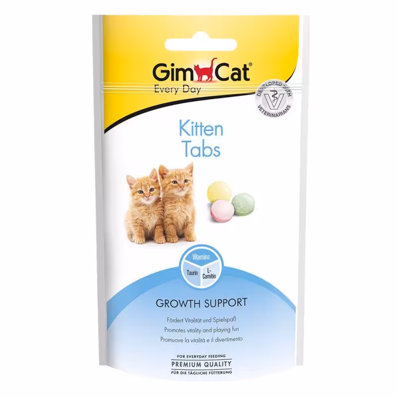 قرص مخصوص بچه گربه 40 گرمی جیم کت (GimCat)