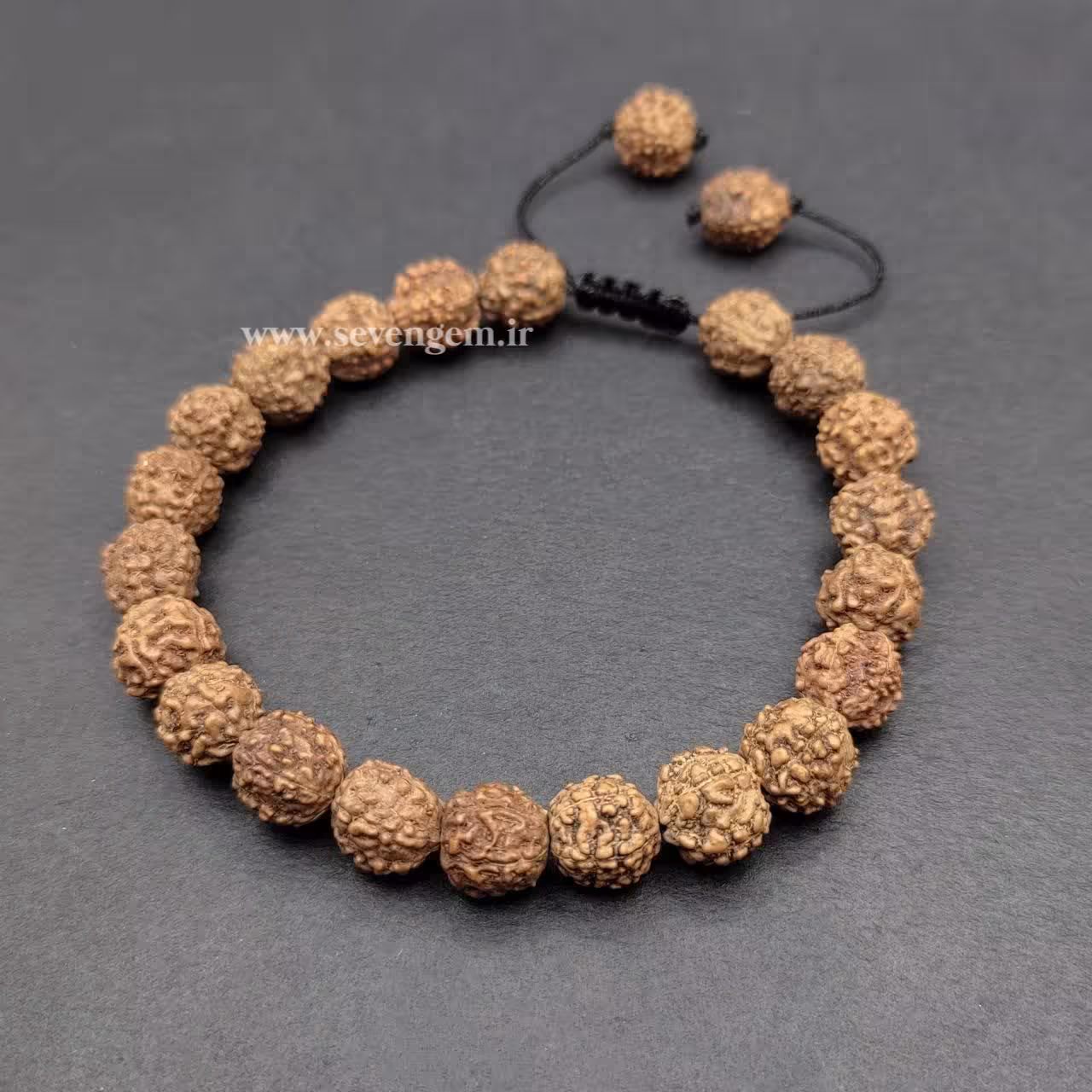 دستبند هسته رودراکشا (کد18)