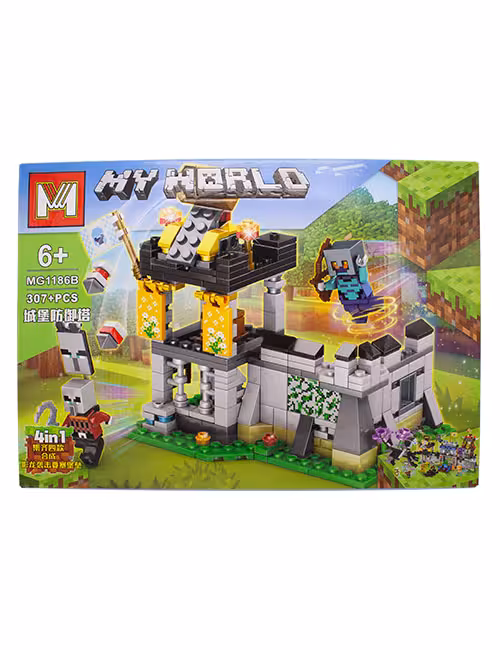 لگو 307 تکه ماینکرافت کد MG1186B