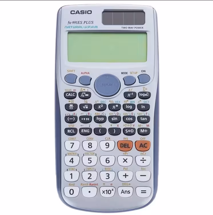 ماشین حساب کاسیو مدل FX-991ES PLUS ساخت تایلند گارانتی تعویض