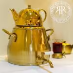 OBERON ابرون  کتری قوری هرمی تمام طلا 5 لیتر  G-512