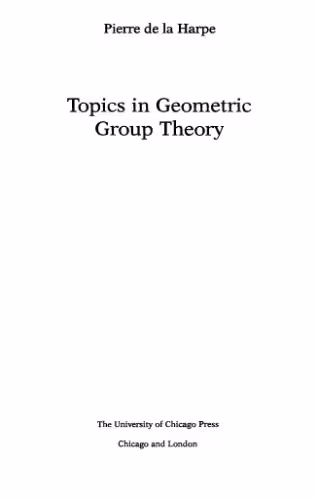 خرید و دانلود نسخه کامل کتاب Topics in geometric group theory