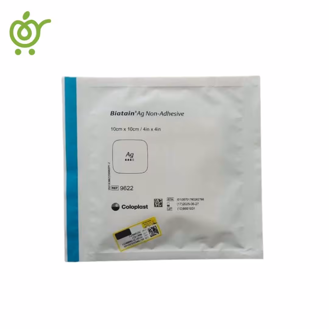 پانسمان فوم بیاتین نقره 10*10 کلوپلاست Biatain Ag Non-Adhesive (9622) (تاریخ2027/06/09) | فروشگاه اینترنتی سیب 115