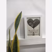 قاب موزیکال سونوگرافی و تولد سایز 20در20