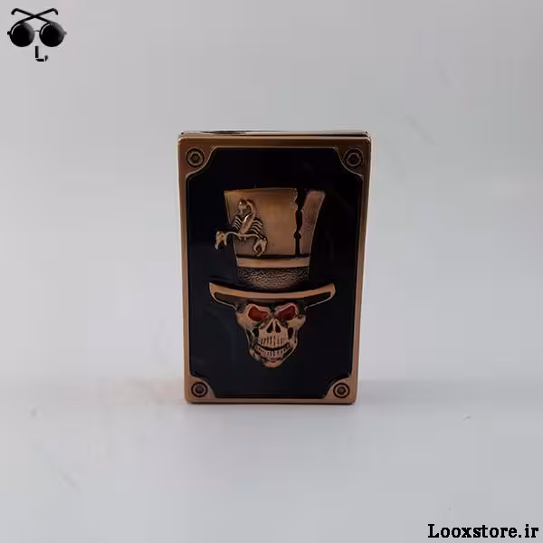 فندک اسکلت چشم قرمز مشکی