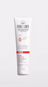 کرم ضد آفتاب رنگی فاقد چربی spf30 راسن