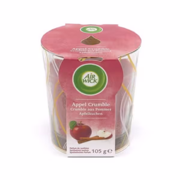 شمع خوشبوکننده هوا ایرویک با رایحه سیب و دارچین حجم 105 گرم