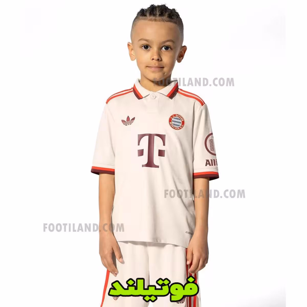 لباس بچگانه سوم بایرن مونیخ 2025