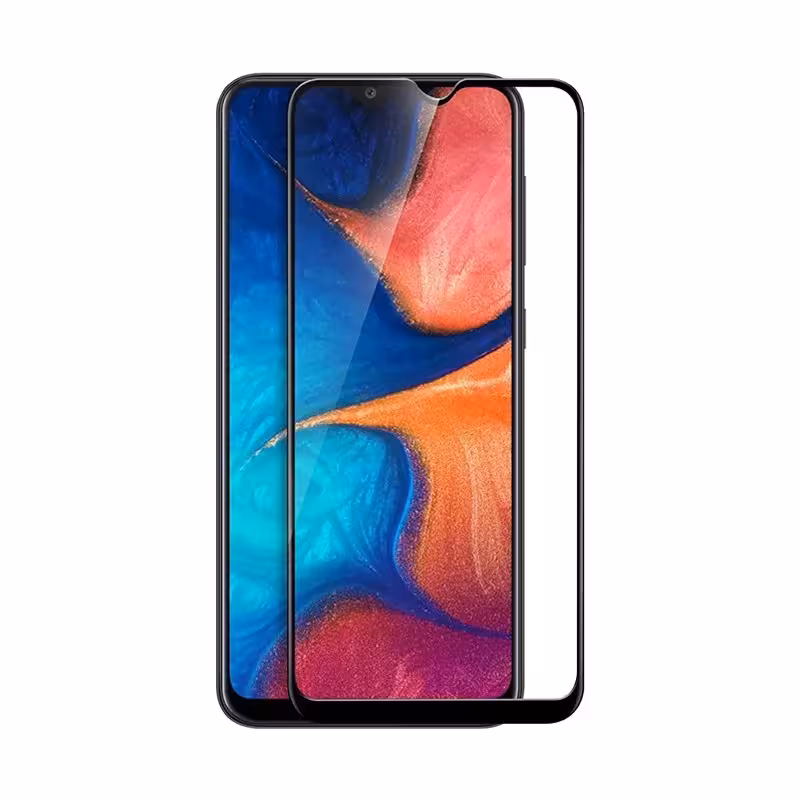 گلس تمام صفحه Full Screen Protector مناسب برای گوشی موبایل سامسونگ Galaxy A20