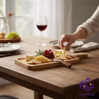 تابه چوبی مستطیل دسته دار کالچر