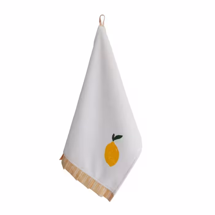 دستمال آشپزخانه مدل چین دار لیمو | کالا مکس