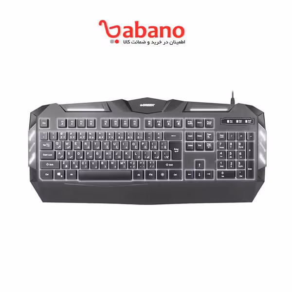 کیبورد مخصوص بازی گرین مدل GK403