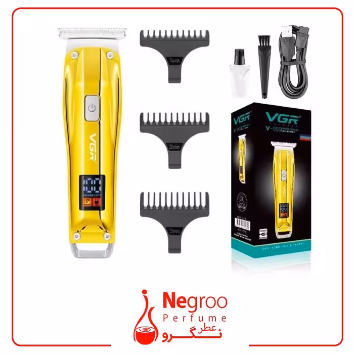 ماشین اصلاح موی سر و صورت وی جی ار مدل 956 اورجینال