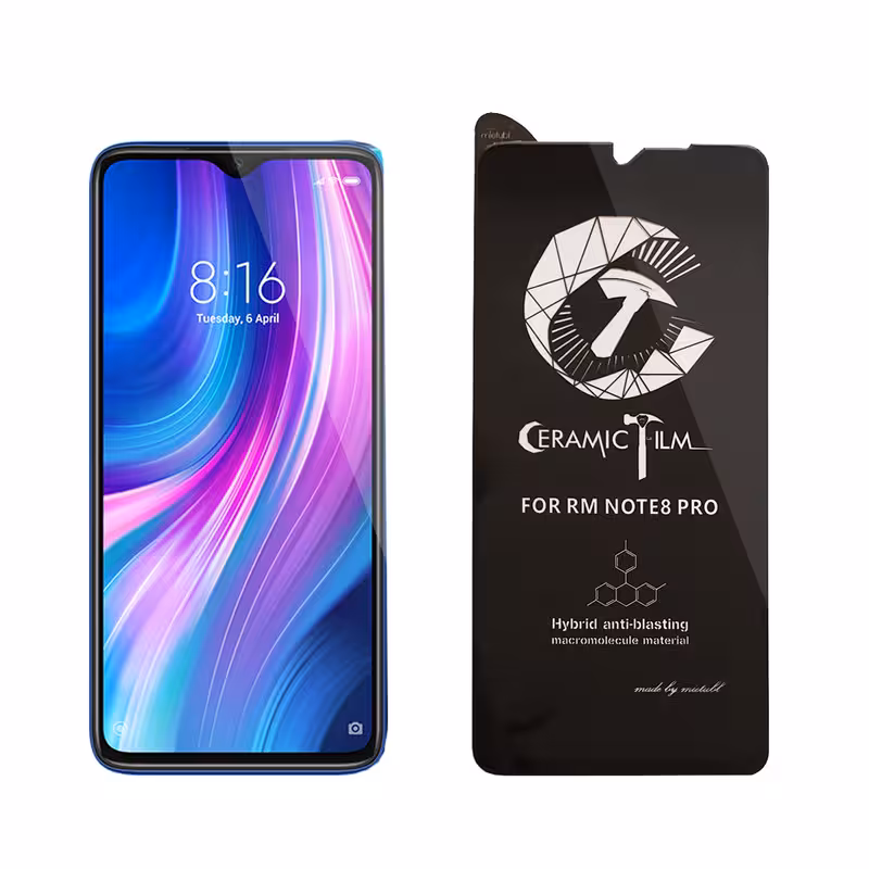 محافظ صفحه نمایش سرامیکی میتوبل مدل FLCEG01st مناسب برای گوشی موبایل شیائومی Redmi Note 8 Pro