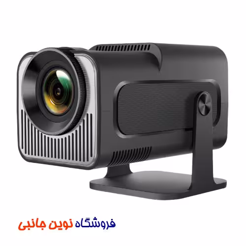 ویدیو پروژکتور هوشمند HY320 اندروید 200 اینچ کارتن طلایی | Projector HY320 Newly Native Android 11 4K (تک و عمده)
