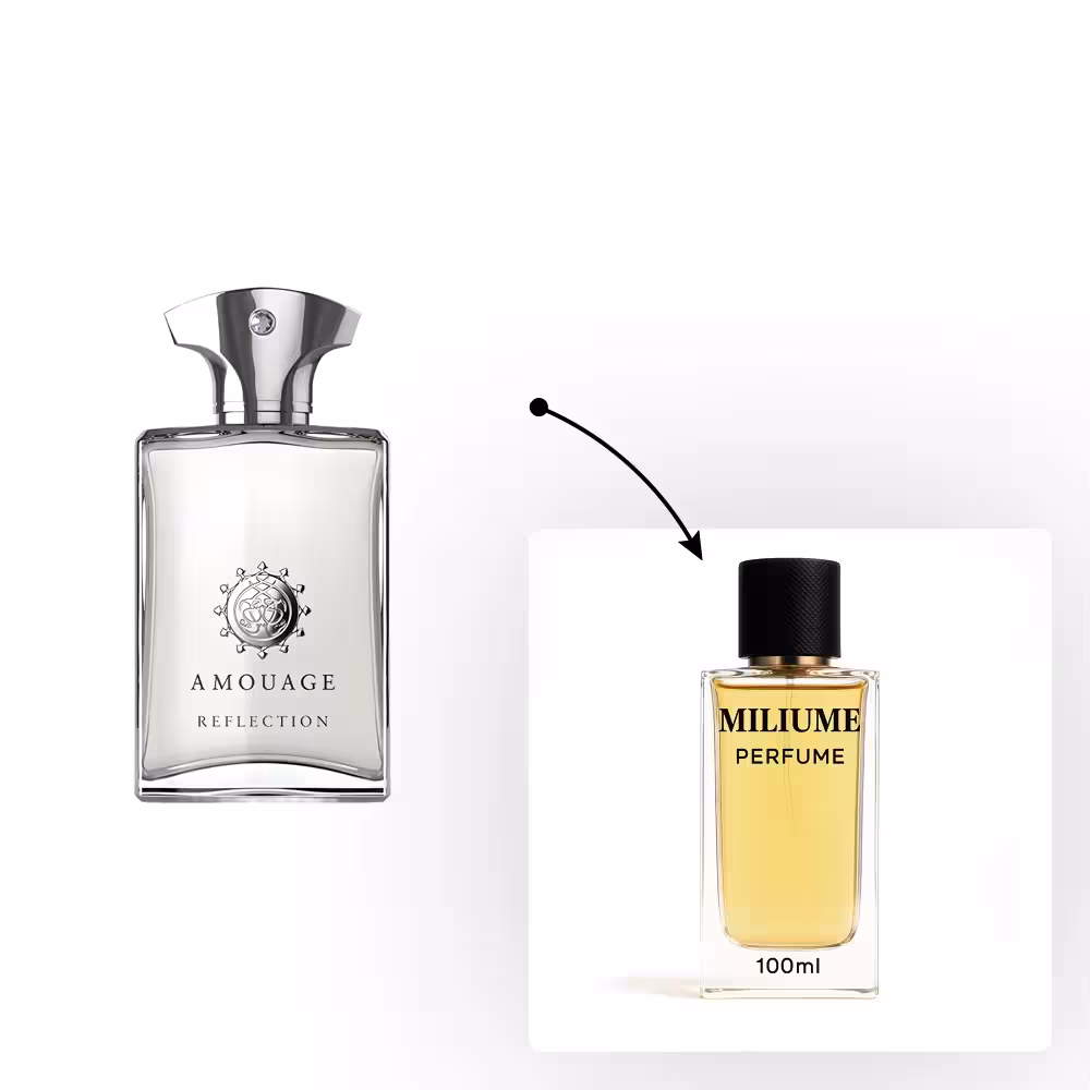 اسانس عطر Amouage Reflection man برند kpf - کد 2575 - آمواج رفلکشن 100ML - میلیوم پرفیوم