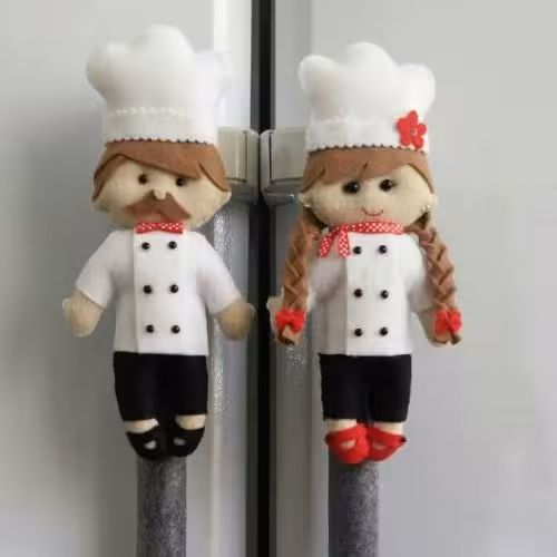 دستگیره یخچال نمدی مدل سرآشپز