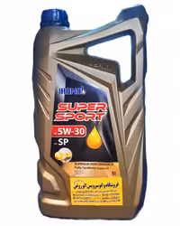 روغن موتور ایرانول سوپر اسپرت 5w30 (پنج لیتری) SP