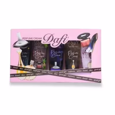 پکیج 5 عددی کرم عطری دافی