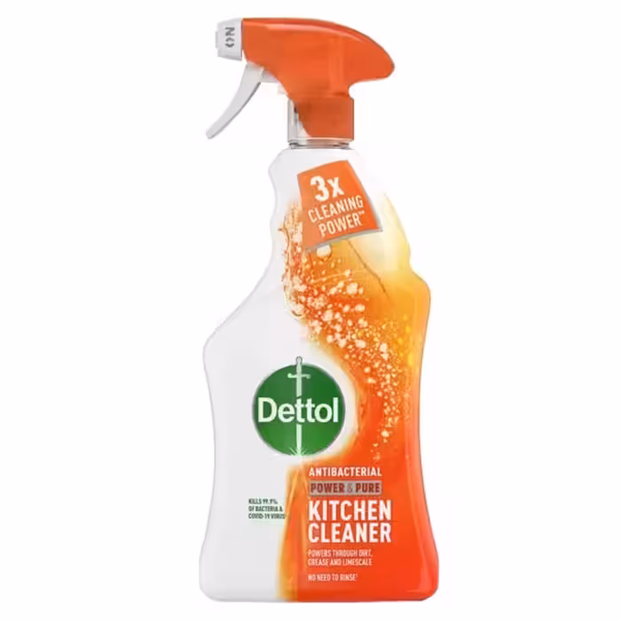 اسپری دتول آشپزخانه جرم گیر و آنتی باکتریال حجم 1 لیتر