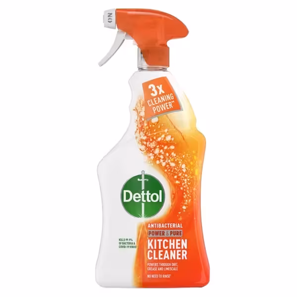 اسپری دتول آشپزخانه جرم گیر و آنتی باکتریال حجم 1 لیتر