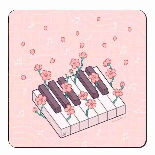 زیر لیوانی طرح فانتزی کد nzl127