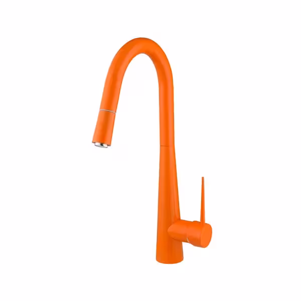 شیر ظرفشویی شاوری شودر مدل ایتن نارنجی