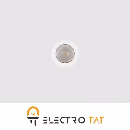 چراغ سقفی 6 وات توکار گرد مازی نور مدل آریانا 6 سانتی با رفلکتور