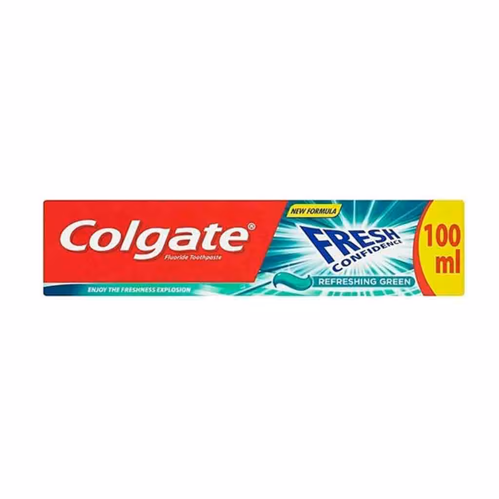 خمیر دندان هلندی کلگیت Colgate Fresh Confidence Mint با عصاره نعناع 100 میل