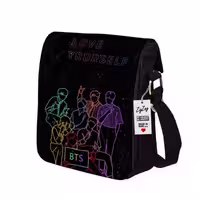 خرید و قیمت کیف دوشی طرح BTS کد 8263