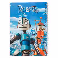 دفتر مشق کارتون ربات ها