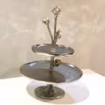 RAFI رافی  دکورز الیاژ شیرینی خوری 2 طبقه لیلیوم  600623