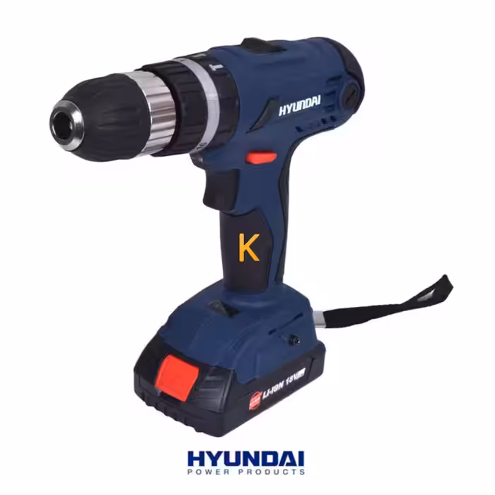 دریل پیچ گوشتی شارژی مدل HP218-CD هیوندای