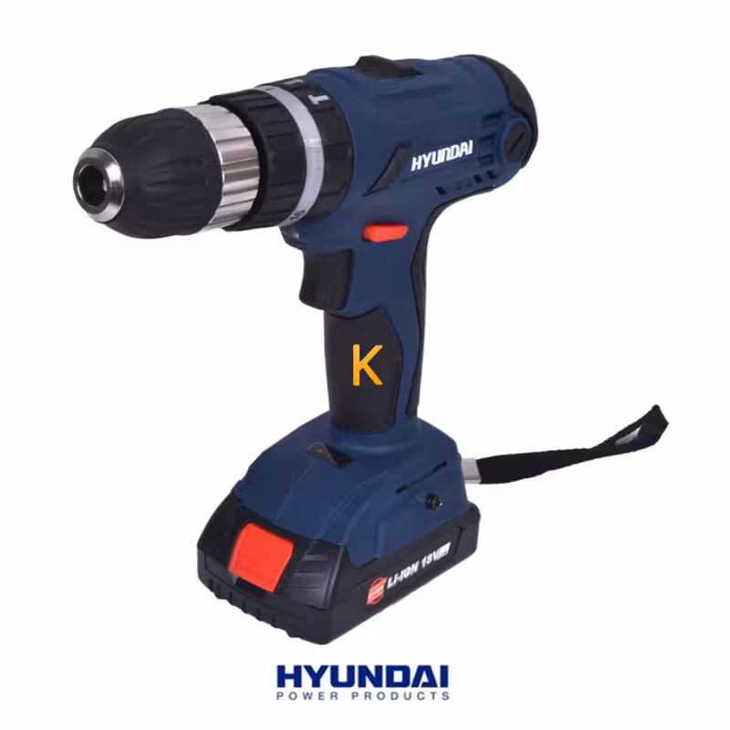 دریل پیچ گوشتی شارژی مدل HP218-CD هیوندای