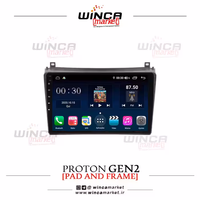 مانیتور اندروید پروتون جنتو Gen2 برند وینکا WINCA سری S500  پلاس مدل H855