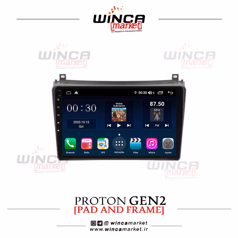 مانیتور اندروید پروتون جنتو Gen2 برند وینکا WINCA سری S500  پلاس مدل H855