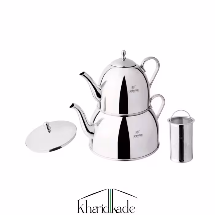 ست کتری قوری لایف اسمایل TK1-10