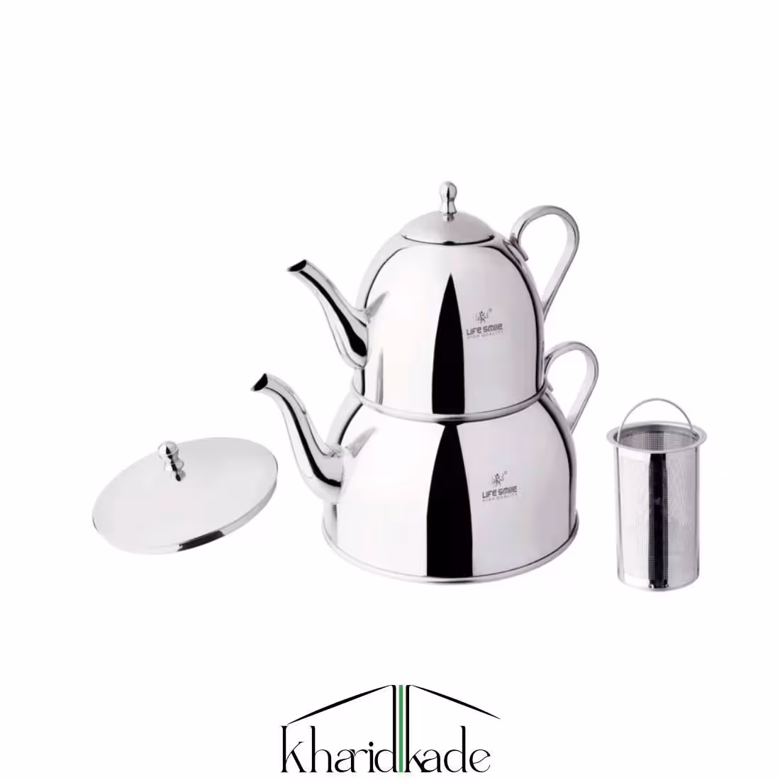 ست کتری قوری لایف اسمایل TK1-10