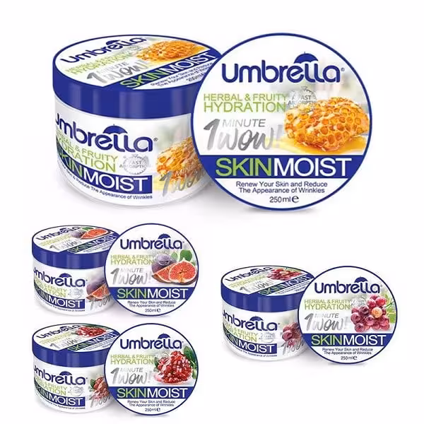 ژل کرم مرطوب کننده آمبرلا در سایز ها و اسانس های مختلف
