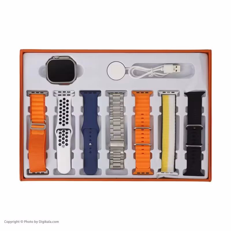 ساعت هوشمند مدل Ultra به همراه بند اضافی