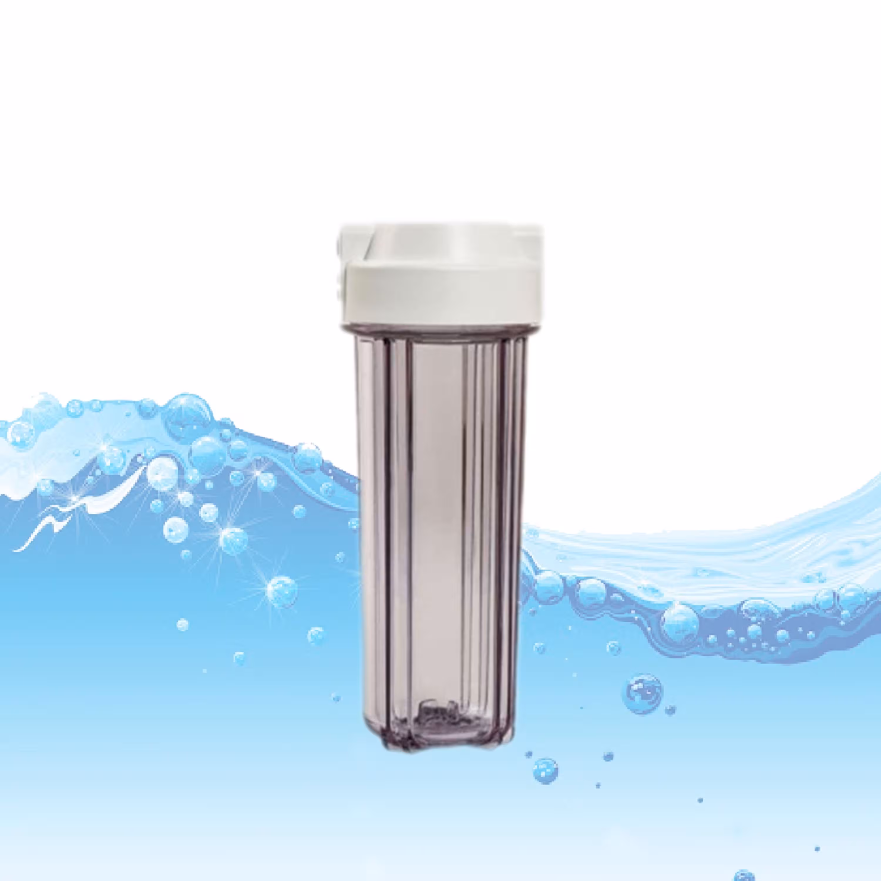 هوزینگ تصفیه آب خانگی دبل اورینگ شفاف ایرانی