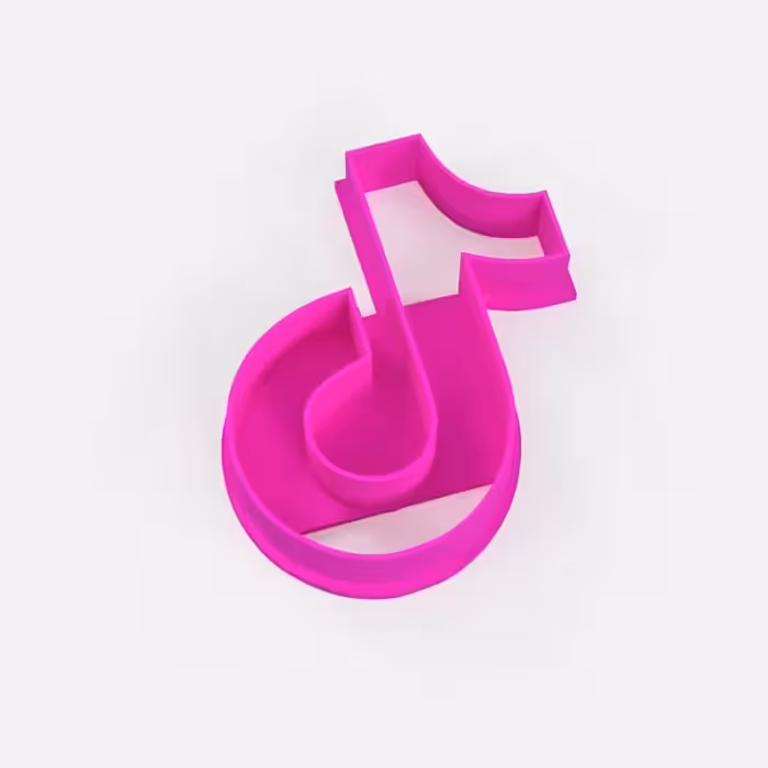 قالب شیرینی مدل TIK TOK LOGO
