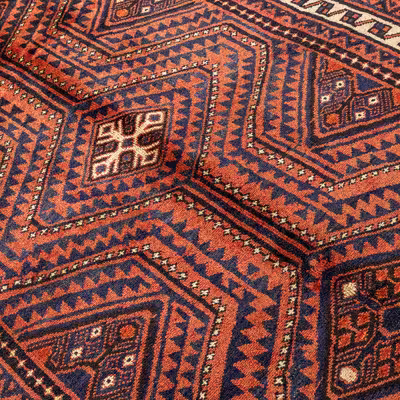 فرش دستبافت چهار متری مدل لری اولاد کد 48.2592