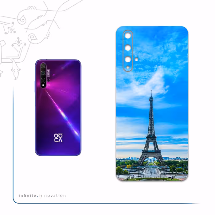 برچسب پوششی ماهوت مدل Paris-City مناسب برای گوشی موبایل هوآوی Nova 5T