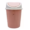 سطل زباله گرین لایف مدل بادبزنی طرح صدفی کد YPM-36CM 