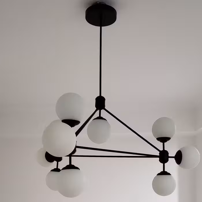 لوستر مدل مدرن طرح مولکولی کد 001