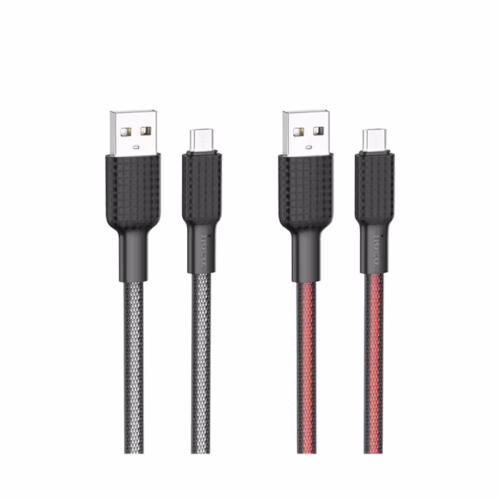 کابل تبدیل USB به MICROUSB  هوکو مدل X69 ANTI-WINDING طول 1 متر