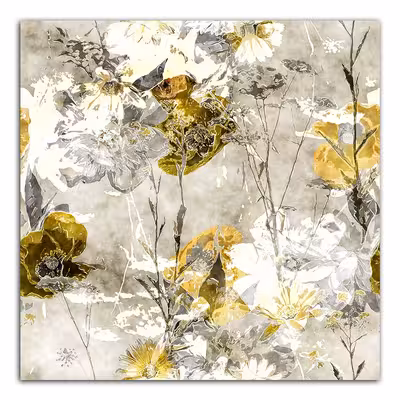 تابلو شاسی گل طلا مدل TS1140